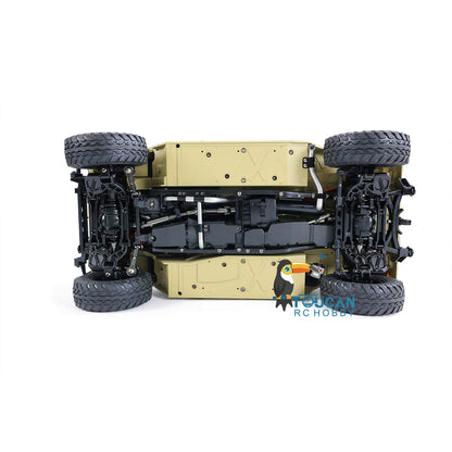 HG 1/10 4x4 US RC Militärfahrzeug P408 Fernbedienung Rennwagen Servo ESC Motor 16CH Funksystem a