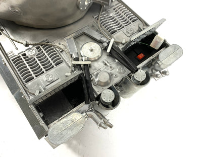 Mato 100% Metall 1/16 Deutscher Tiger I Infrarot-Laufrückstoß RTR RC Panzer 1220 Fernbedienung Modell Sender 360 Turm