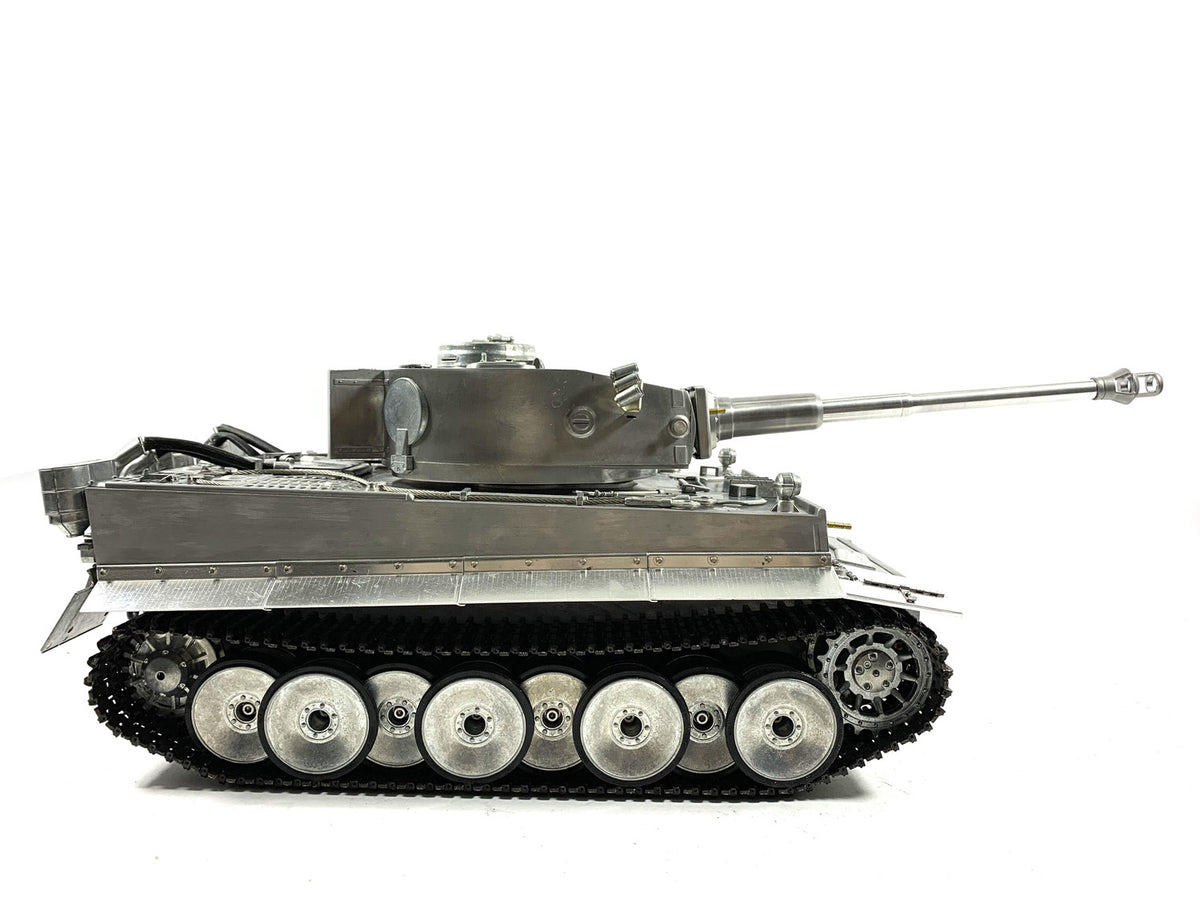 Mato 100 % Metall, Maßstab 1/16, deutscher Tiger I, Infrarot-Version, KIT, ferngesteuerter Panzer, 1220 Chassis, Oberrumpf, RC-Modell