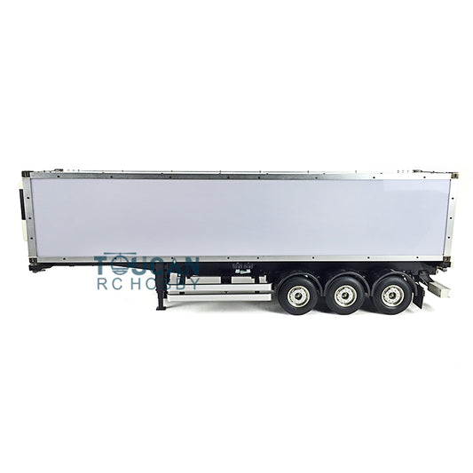 Toucanrc 40ft Kühlauflieger 3-Achsen Chassis Container für Tamiyaya RC 1/14 Sattelzugmaschine Fernbedienung Fahrzeuge