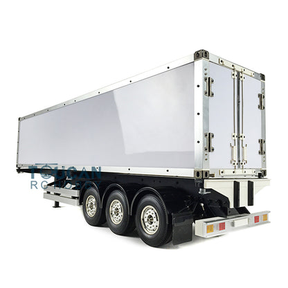 Uassembled TOUCAN RC HOBBY 1/14 40ft Reefer Semi-trailer KIT 3Axles Chassis Container Tractor Truck