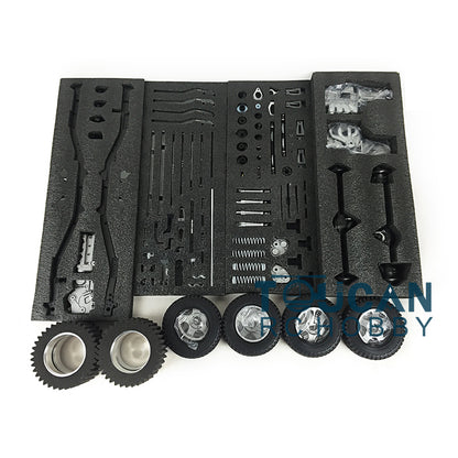Capo 1/6 RC Race Off-Road CD15828 SIXER1 Crawler KIT Auto Metallchassis Kunststoffrumpf Lichtsystem DIY Modell 533MM