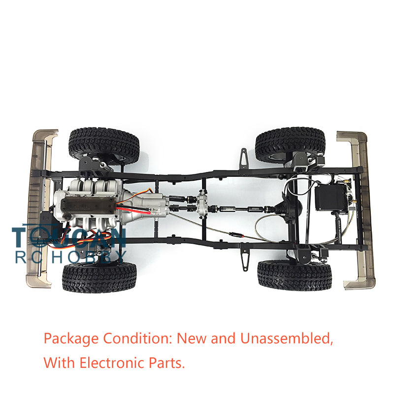 Capo 1/6 Klettern Off-Road Crawler SIXER1 Auto DIY Modell ESC 45T Pinsel Motor Servo FS I6S Radio Ohne Batterie