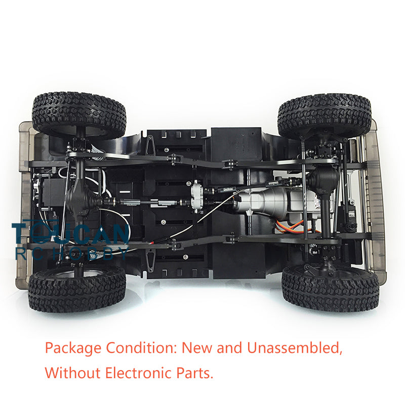 Capo 1/6 RC Race Off-Road CD15828 SIXER1 Crawler KIT Auto Metallchassis Kunststoffrumpf Lichtsystem DIY Modell 533MM