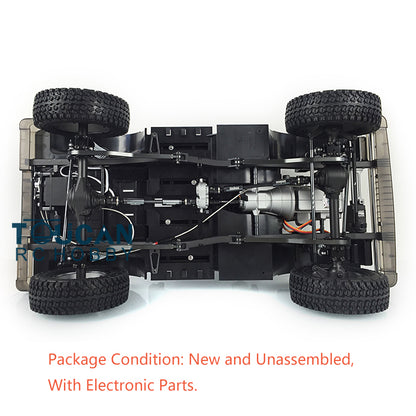 Capo 1/6 Klettern Off-Road Crawler SIXER1 Auto DIY Modell ESC 45T Pinsel Motor Servo FS I6S Radio Ohne Batterie