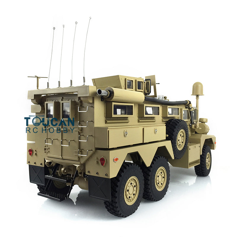 TOUCAN RC HOBBY 1/12 6x6 6x6RC MRAP Vehicle 16CH Radio Explosion Proof Car ESC Motor Remote Control Military Model