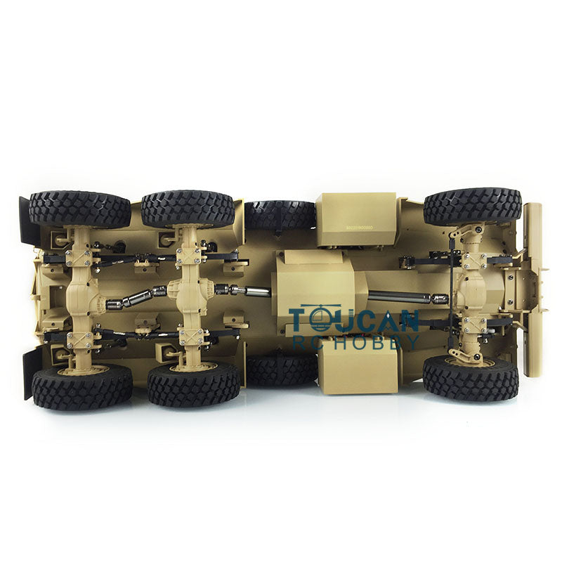TOUCAN RC HOBBY 1/12 6x6 6x6RC MRAP Vehicle 16CH Radio Explosion Proof Car ESC Motor Remote Control Military Model