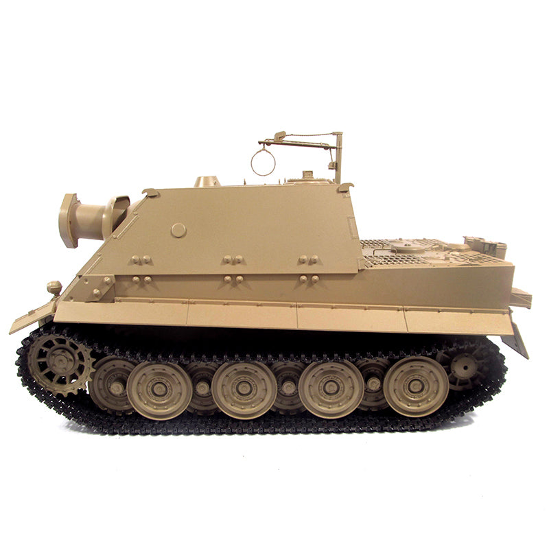 Mato 1/16 Maßstab Gelb Stumtiger Infrarot RTR Fernbedienung Tank 6688 RC Modell Tracks Leiträder Kettenräder