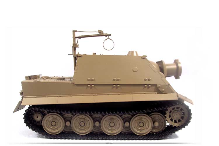 Mato 1/16 Maßstab Gelb Stumtiger Infrarot RTR Fernbedienung Tank 6688 RC Modell Tracks Leiträder Kettenräder
