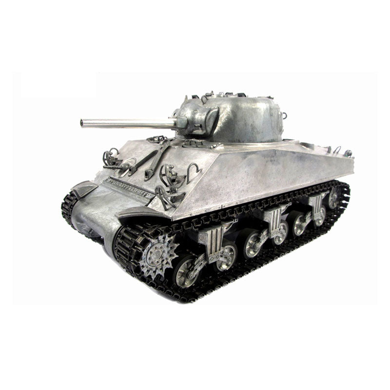 Mato 100 % Metall 1/16 USA M4A3 Sherman Infrarot-Laufrückstoß RTR RC-Panzer 1230 360 Turm Fernbedienungsmodell