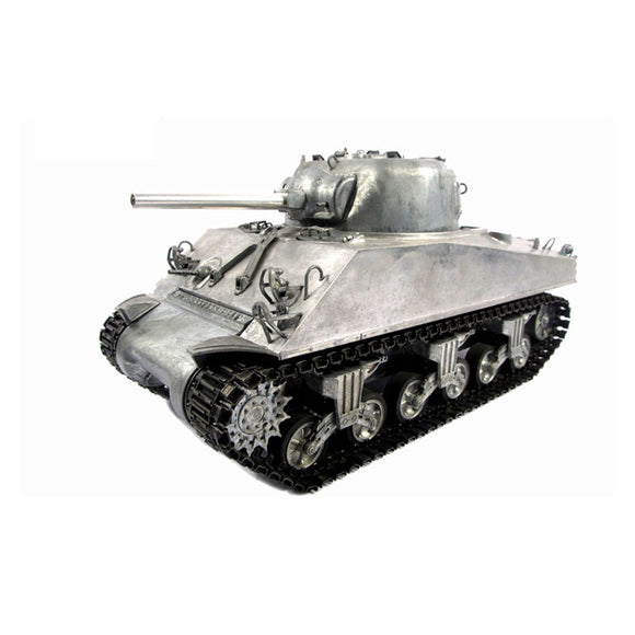 Mato 100% Metal 1/16 USA M4A3 Sherman Infrared Barrel Recoil RTR RC Tank 1230 360 Turret Remote Control Model