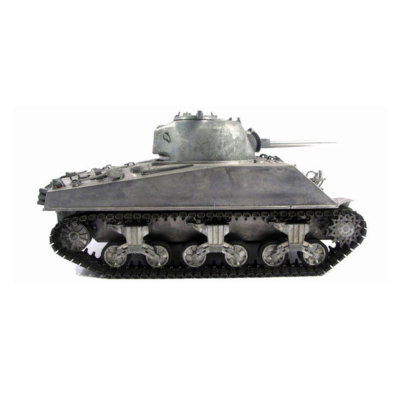 Mato 100% Metal 1/16 USA M4A3 Sherman BB Barrel Recoil RTR Remote Control Tank 1230 RC Model Tracks Idlers Sprockets