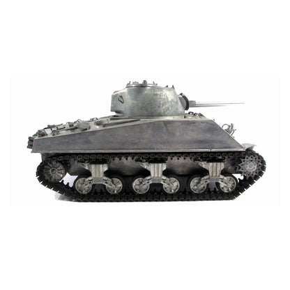 Mato 100 % Metall 1/16 USA M4A3 Sherman Infrarot-Laufrückstoß RTR RC-Panzer 1230 360 Turm Fernbedienungsmodell
