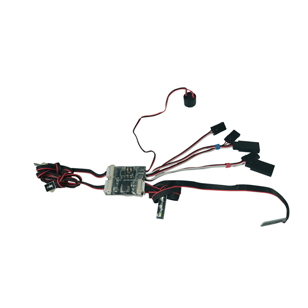 Lichtsystemmodul für DIY JDM-121 Zusammengebautes Modell im Maßstab 1/14 Hydraulischer RC-Gabelstapler Funkgesteuerter Transferwagen