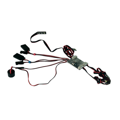 Lichtsystemmodul für DIY JDM-121 Zusammengebautes Modell im Maßstab 1/14 Hydraulischer RC-Gabelstapler Funkgesteuerter Transferwagen