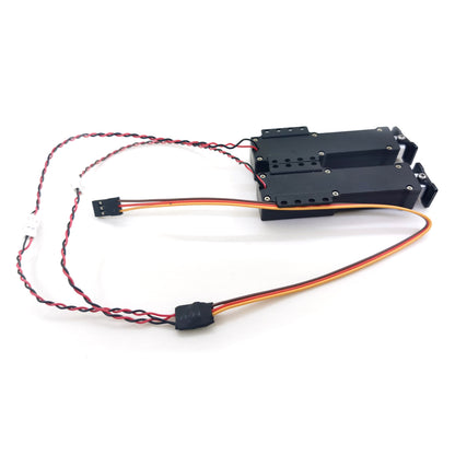 Grad Metall Elektrische Beine DIY Für 1:14 Skala 998 3 Achsen RC Hydraulische Anhänger Modelle Fernbedienung Lkw Autos
