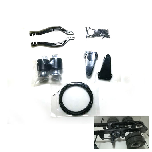 Grad 1/14 Skala Fernbedienung Lkw Modell Airbag Federung Für DIY Tamiya 56335 RC Traktor Lkw Auto Modell
