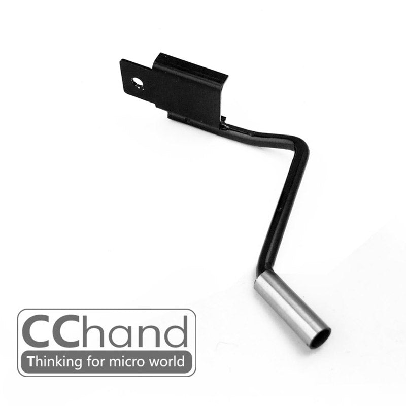 CCHand Metall DIY Ersatzteil Auspuffrohr Passend für 1/10 RC Crawler G2 Funkgesteuerte D90 Modellautos