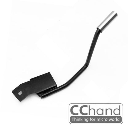 CCHand Metall DIY Ersatzteil Auspuffrohr Passend für 1/10 RC Crawler G2 Funkgesteuerte D90 Modellautos
