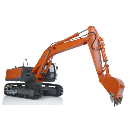 Metall 1/12 Skala RC Hydraulikbagger Modell DIM H2 ZX210 Fernbedienung Bagger Truck W/Motor Radio Licht Aufkleber 