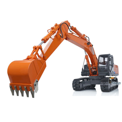 Metall 1/12 Skala RC Hydraulikbagger Modell DIM H2 ZX210 Fernbedienung Bagger Truck W/Motor Radio Licht Aufkleber 