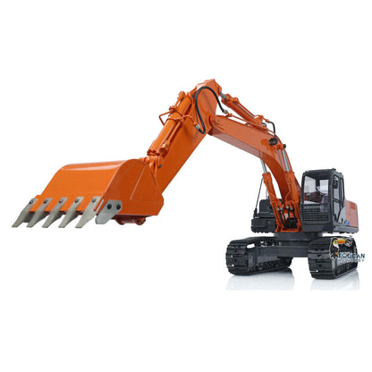 Metall 1/12 Skala RC Hydraulikbagger Modell DIM H2 ZX210 Fernbedienung Bagger Truck W/Motor Radio Licht Aufkleber 
