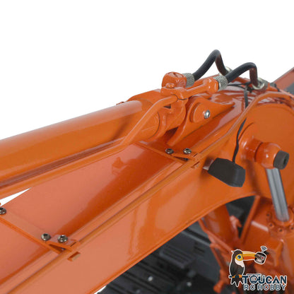 Metall 1/12 Skala RC Hydraulikbagger Modell DIM H2 ZX210 Fernbedienung Bagger Truck W/Motor Radio Licht Aufkleber 