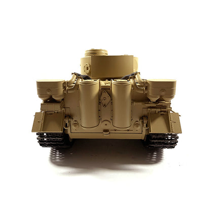 Mato 100 % Metall, Maßstab 1/16, gelb, deutscher Tiger I, Infrarot-Version, KIT, RC-Panzer 1220, Spannrollen, Kettenräder, Fernbedienungsmodell