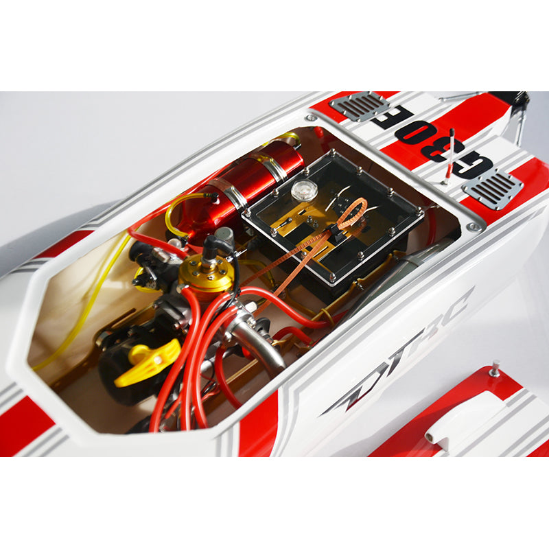 G30E 30CC Fiberglas 70KM/H Benzin Racing ARTR RC Boot W/GT3C Funksystem Motor Propeller Servo