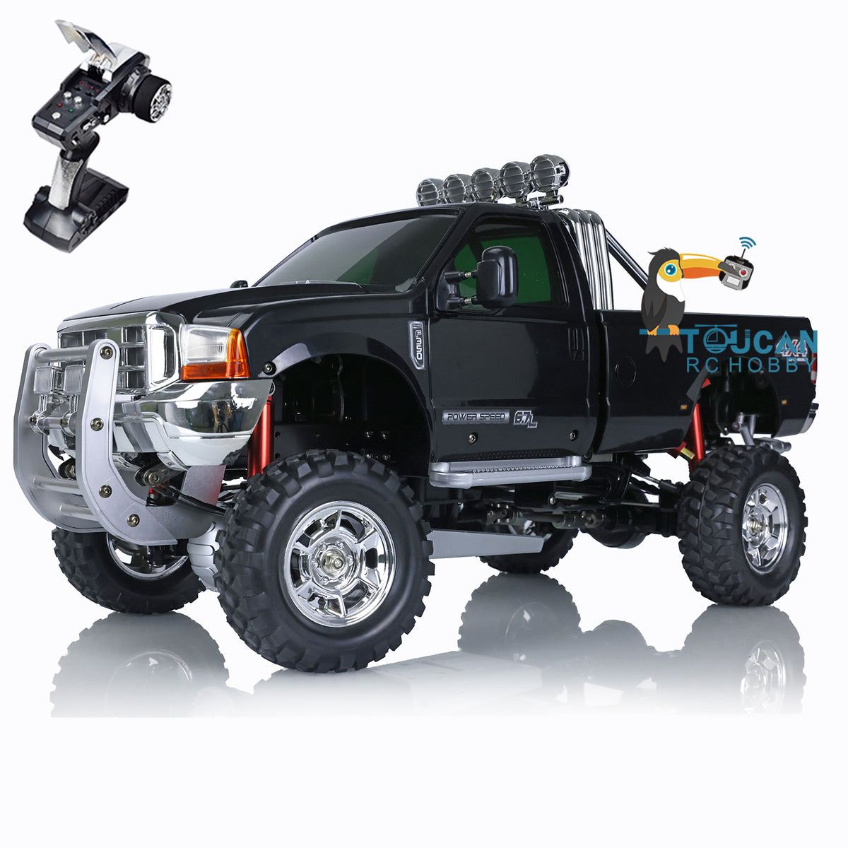 HG 1/10 RC Pickup Truck P410 4x4 Ferngesteuerte Fahrzeuge Rally Car Racing Crawler 2.4G Funkmotor ESC ohne Batterie 