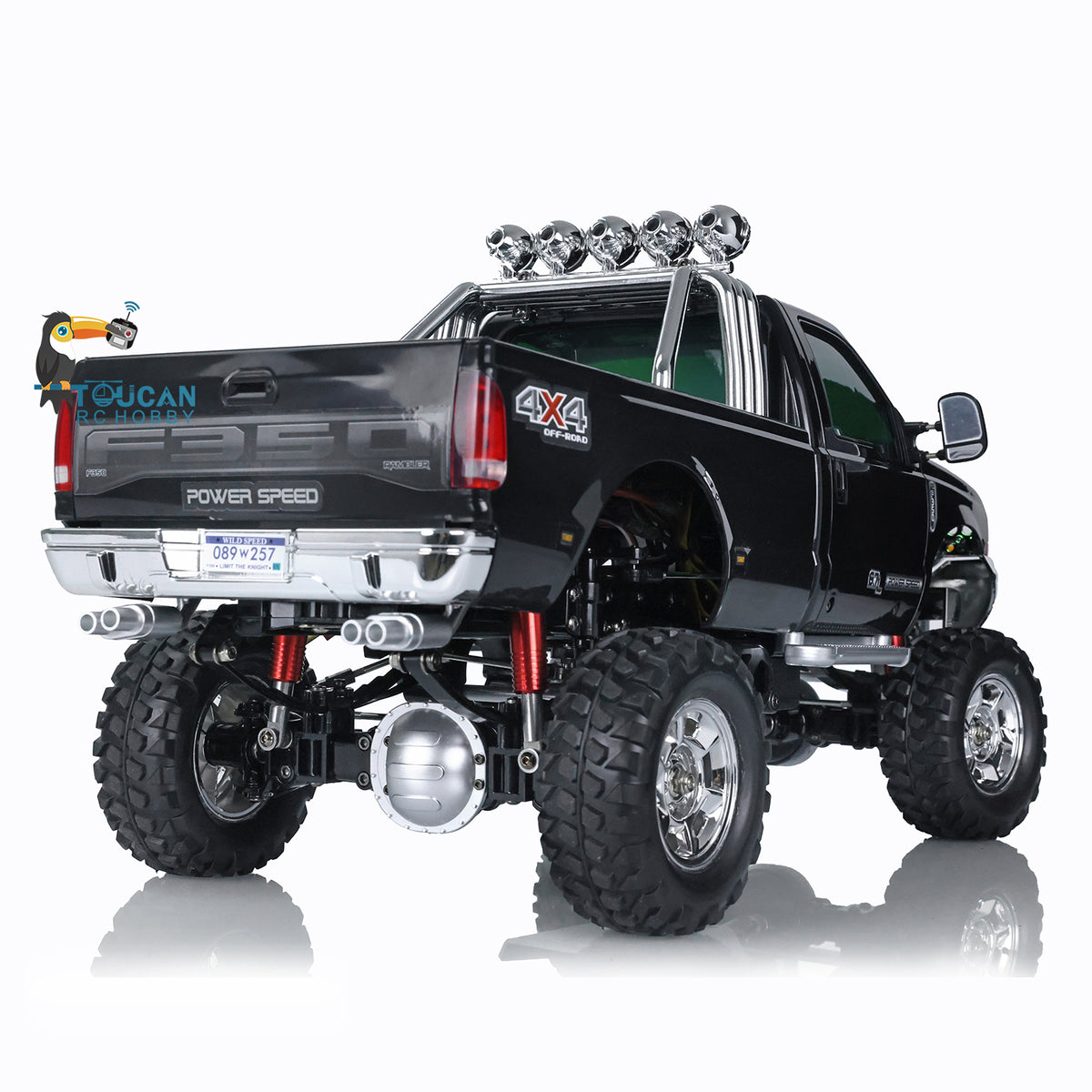 HG 1/10 RC Pickup Truck P410 4x4 Ferngesteuerte Fahrzeuge Rally Car Racing Crawler 2.4G Funkmotor ESC ohne Batterie 