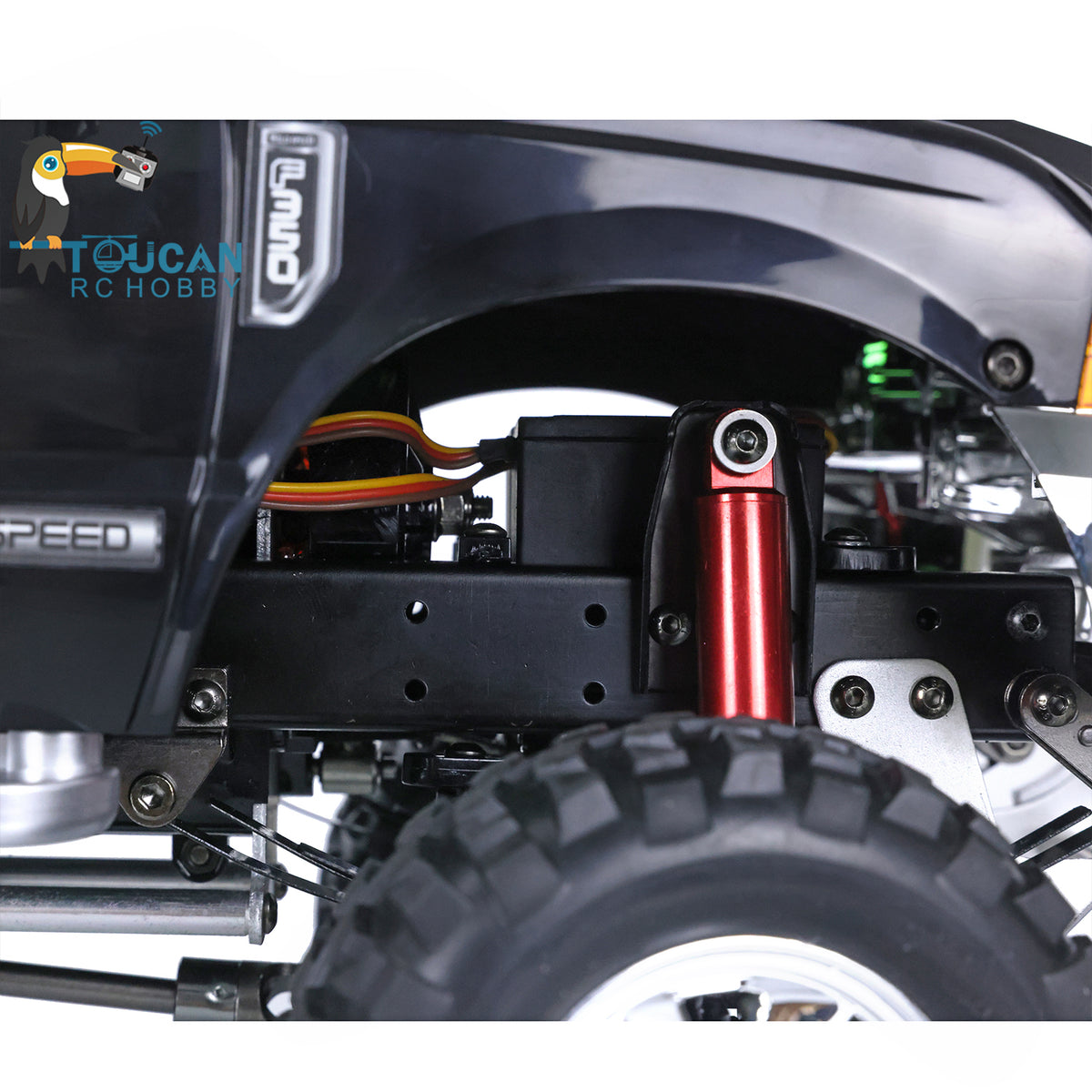 HG 1/10 RC Pickup Truck P410 4x4 Ferngesteuerte Fahrzeuge Rally Car Racing Crawler 2.4G Funkmotor ESC ohne Batterie 