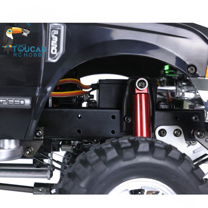 HG 1/10 RC Pickup Truck P410 4x4 Ferngesteuerte Fahrzeuge Rally Car Racing Crawler 2.4G Funkmotor ESC ohne Batterie 