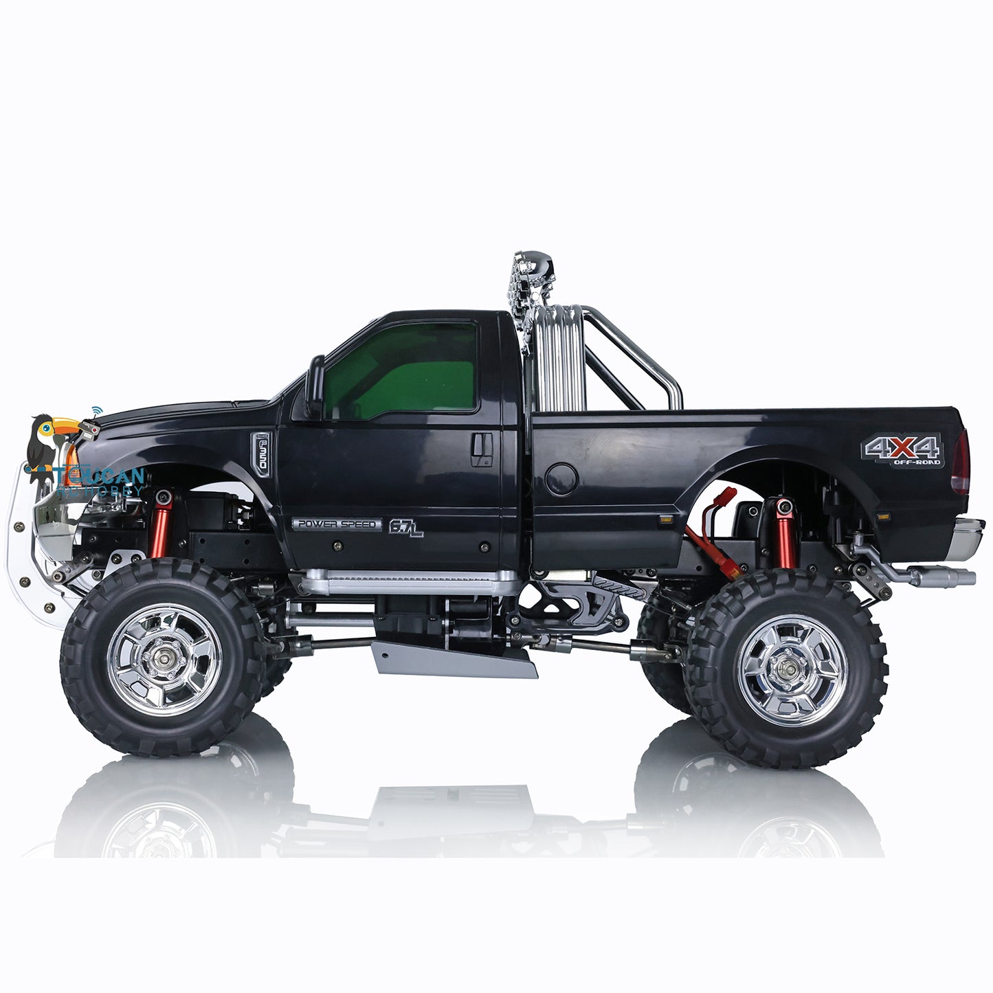 HG 1/10 RC Pickup Truck P410 4x4 Ferngesteuerte Fahrzeuge Rally Car Racing Crawler 2.4G Funkmotor ESC ohne Batterie 