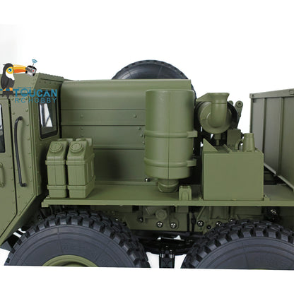 HG 1/12 RC US Militär-LKW Ferngesteuertes Fahrzeug Metall 8x8 Chassis Differentialachsen 2-Gang-Getriebe 2.4G Funkmotor P801 