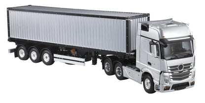 Toucanrc 1/14 Maßstab 3 Achsen LKW Funksteuerung 40ft Containerchassis Sattelzugmaschine Unlackiert KIT Modell für TAMIYA Auto