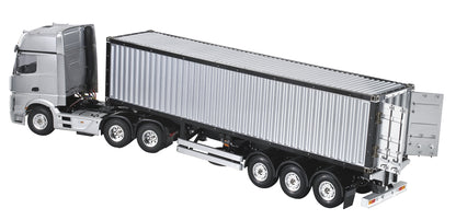 Toucanrc 1/14 Maßstab 3 Achsen LKW Funksteuerung 40ft Containerchassis Sattelzugmaschine Unlackiert KIT Modell für TAMIYA Auto
