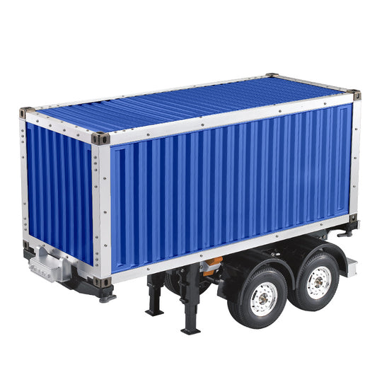 Toucanrc Modell 20ft Container Chassis RC 1/14 Sattelauflieger für Fernbedienung Tamiyaya Sattelzugmaschine ls