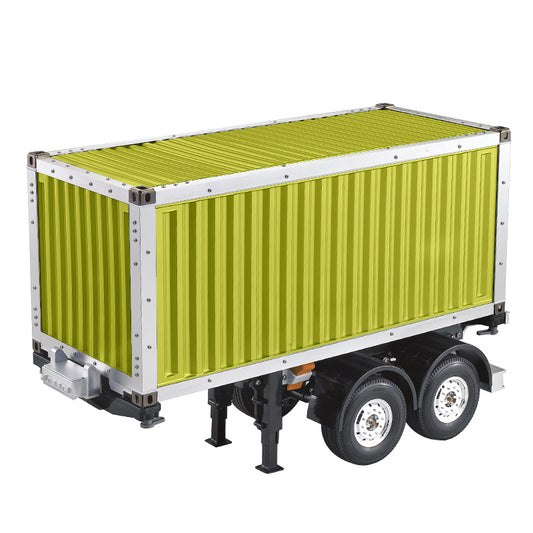 1/14 RC Truck Toucanrc 20ft Container Chassis 1/14 Semi Trailer for Tractor Vehicleya Vehicle