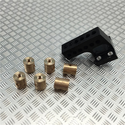 Toucanrc Ersatzteil Differentialsperre Befestigungssockel Passend für RC Traktor LKW 1/14 TAMIYA Anhänger Autos DIY Modell