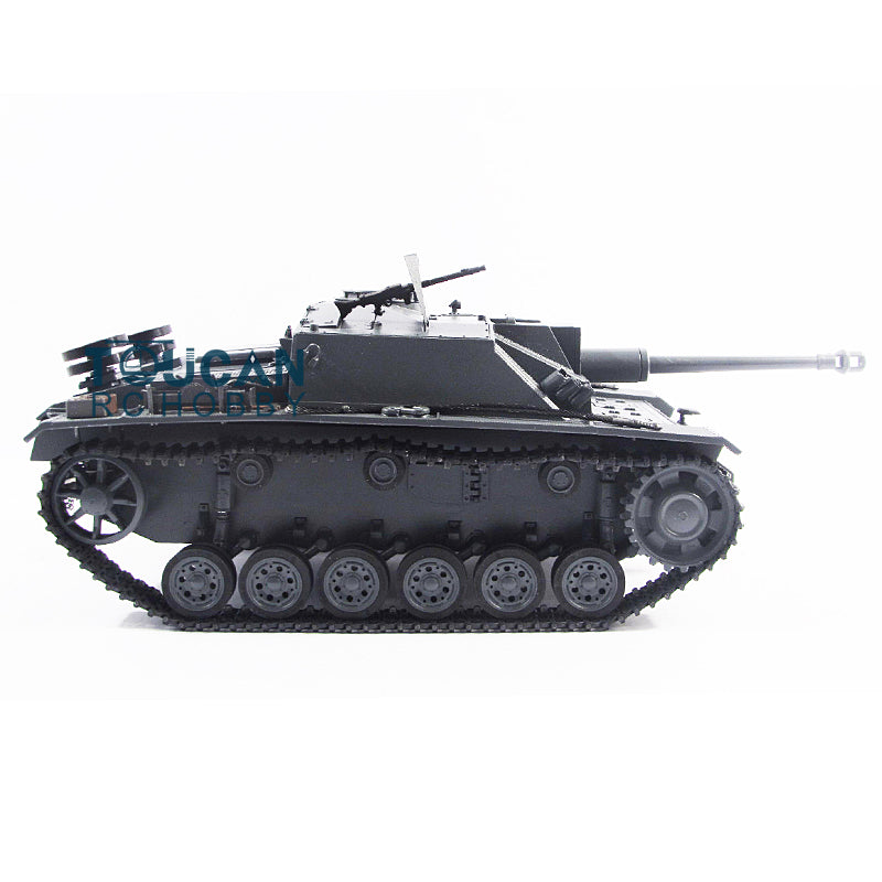 Mato 100 % Metall 1/16 Grau Deutscher Stug III Infrarot Ver RTR RC Panzer 1226 Ketten Leiträder Kettenräder Sender Batterie