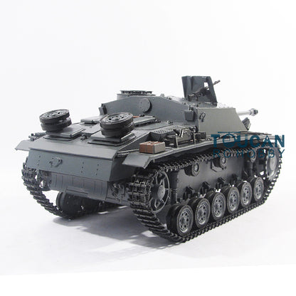 Mato 100 % Metall 1/16 Grau Deutscher Stug III Infrarot Ver RTR RC Panzer 1226 Ketten Leiträder Kettenräder Sender Batterie