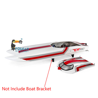 TOUCAN RC HOBBY E51 Fiber Glass Electric PNP RC Boat Shaft Dual Brushless Motors Servos ESCs Propeller W/O Battery Radio