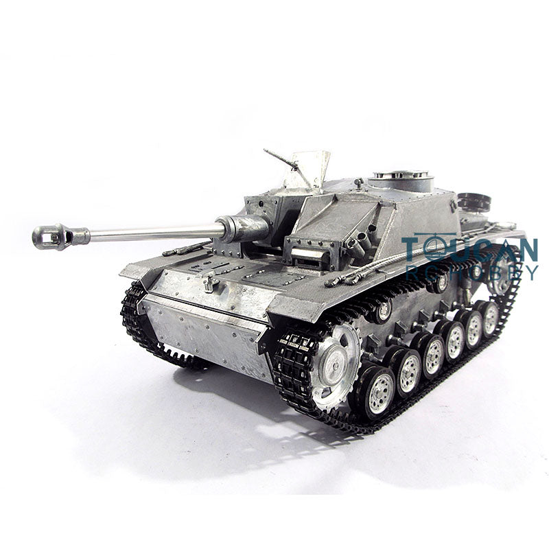Mato 100 % Metall 1/16 Deutscher Stug III Infrarot Ver Barrel Recoil RTR RC Tank 1226 Radio Controller Batterieladegerät