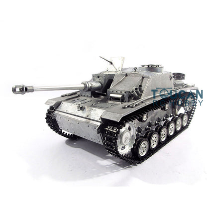 Mato 100 % Metall 1/16 Deutscher Stug III Infrarot Ver Barrel Recoil RTR RC Tank 1226 Radio Controller Batterieladegerät