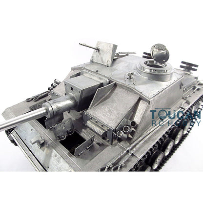 Mato 100 % Metall 1/16 Deutscher Stug III Infrarot Ver Barrel Recoil RTR RC Tank 1226 Radio Controller Batterieladegerät