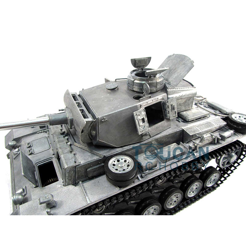 Mato 100 % Metall 1/16 Deutscher Panther III Infrarot-Version KIT Fernbedienung Panzer 1223 Stahl-Fahrgetriebe RC-Modell