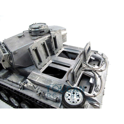 Mato 100 % Metall 1/16 Deutscher Panther III Infrarot-Version KIT Fernbedienung Panzer 1223 Stahl-Fahrgetriebe RC-Modell