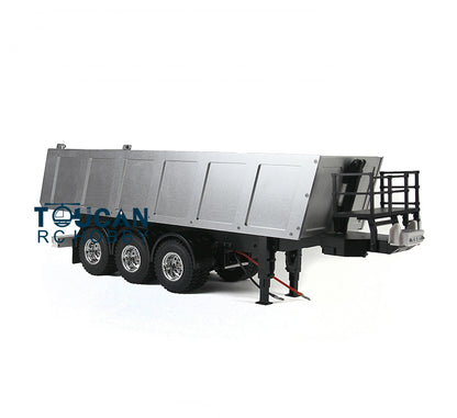 Toucanrc 1/14 RC Kipper Dump Trailer für Tamiyaya Fernbedienung Traktor Lkw KIT Modell l Fahrzeug 