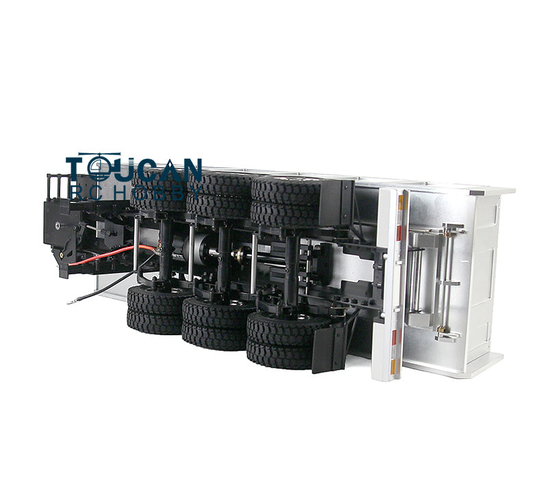 Toucanrc 1/14 RC Kipper Dump Trailer für Tamiyaya Fernbedienung Traktor Lkw KIT Modell l Fahrzeug 